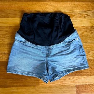 Isabel Maternity Denim Shorts size 6